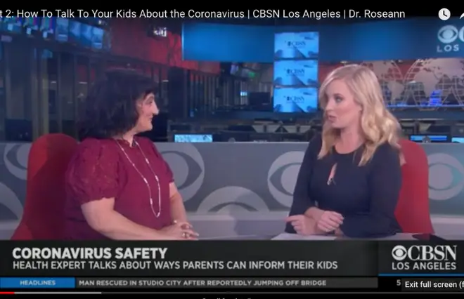 Los Angeles, California media kit for coronavirus safety.