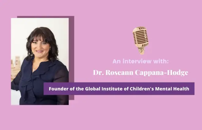 An interview with Dr. Rosalyn Capoana Hodge, founder of the Institute of Children's Mental Health, featured in the media kit.