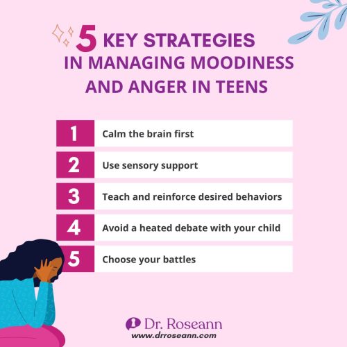 5 Key Strategies in Managing Moodiness and Anger in Teens