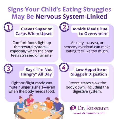 Signs Your Child’s Eating Struggles May Be Nervous System-Linked