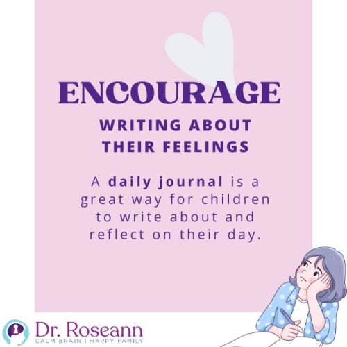Emotional Regulation Activities: Encourage a Daily Journal