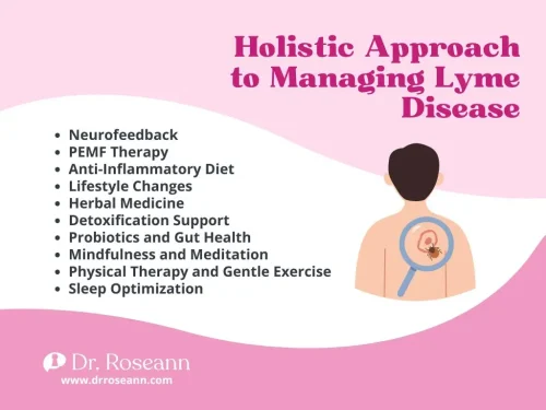 Holistic treatments for Lyme Disease cases including diet, detox, and neurofeedback