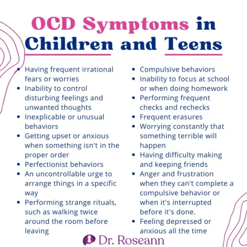 OCD Treatment in Youth: Common Symptoms and Signs