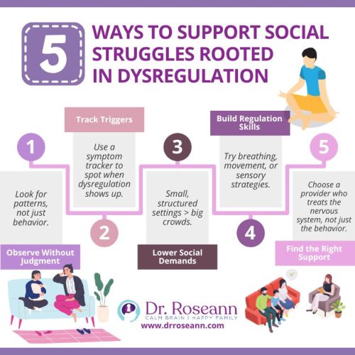 Supporting Social Challenges of a Dysregulated Nervous System