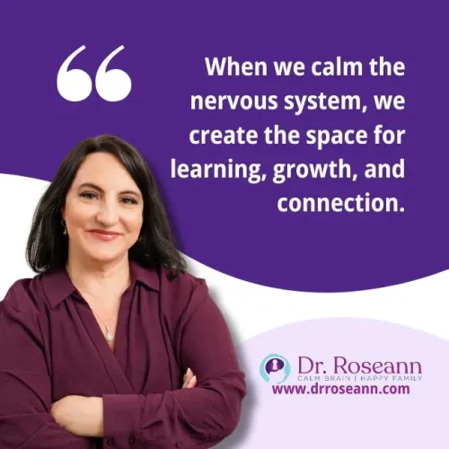 Teaching kids self-control starts by calming the nervous system to support learning and growth.